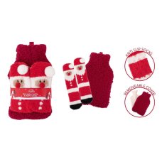 XM7149: Christmas Hot Water Bottle & Socks